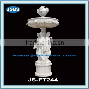 Outdoor Large Garden Stone Nude Lady Water Fountains thumbnail-1