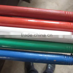 Standard Size PVC Coaeted Wooden Mop Handle thumbnail-1