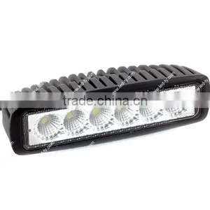 4*4 Led Driving Light Bars 18w Led Offroad Light Bar 12v Led Light Bar for Jeep and Trucks thumbnail-1