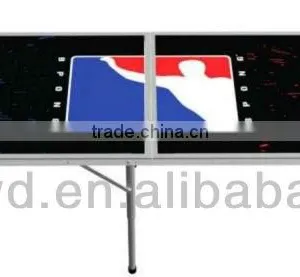 8ft Folding Aluminum Beer Pong Game Table/ Portable Picnic/Camping BBQ Table thumbnail-5
