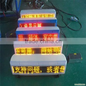 Plastic Taxi Magnetic Roof Advertising Light Box thumbnail-1
