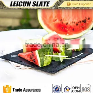 Tested Manufacturer Custom Made Customized Slate Tray Cheese Food Plate thumbnail-3