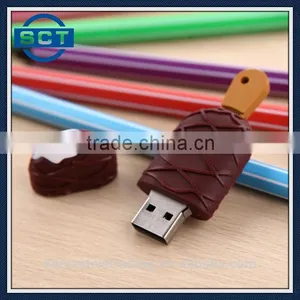 Ultra Mini Ice Cream Shape USB2.0 8GB/16GB/32GB U Disk Support Win 7/8/XP/2000 thumbnail-1