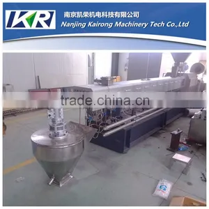 High Capacity Twin Screw ABS/PET/PBT/PC Recycling Plastic Pelletizing Machine thumbnail-1