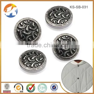 Hot Sale Gunmetal Custom Metal Pree Button thumbnail-3