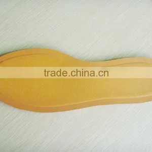 2015 New Design Hot Sale High Flexibility Non-slip Eva and Leather Shoes Insole thumbnail-1