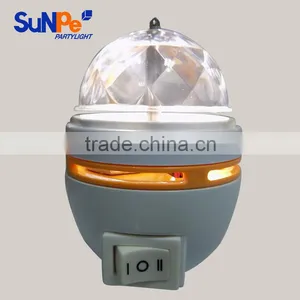 Mini USB Plug Rotating Head LED Stage Light Party Disco Club Holiday Lighting Lamp thumbnail-1