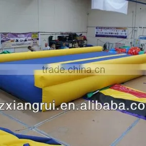 Flat Inflatable Gym Tumble Track Air Sealed DWF Material Safe & Strong Gymnastic Mat thumbnail-1