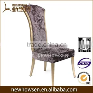 Wholesale Antique High Back Hotel Furniture Dinning Chair thumbnail-2