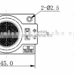 High Power Led Module 2W With Lens Waterproof Led Module 12V 5 Year Warranty thumbnail-3