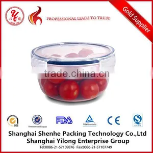 Clear pp Food Container Microwave Round Food Storage With Lid 32oz thumbnail-1