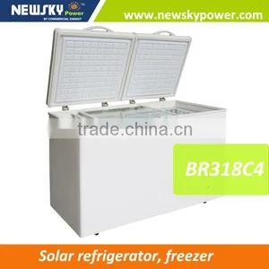 12 Volt Refrigerator Solar Deep Freezer Temperature Regulator Refrigerator Double thumbnail-1