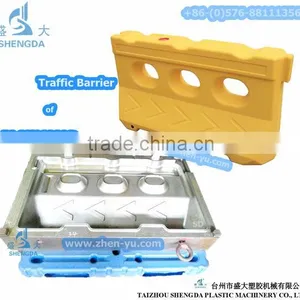 Blow Mold of Plastic Traffic Barrier thumbnail-1