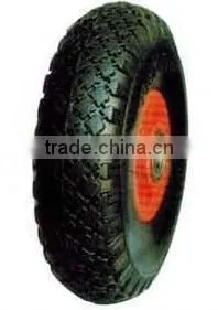 PU-1008 10"x3.00-4 High Quality Cheaper Price Europe Panama Market PU Wheels thumbnail-1