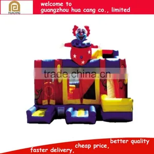 Happy Hop Inflatable Bounce Kids Inflatable Amusement Park thumbnail-1