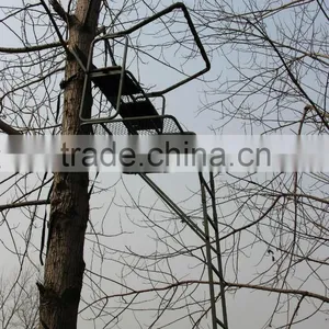 High Quality Aluminum Folding Steel Coating Tree Ladder Stand thumbnail-1