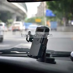 Qi Car Wireless Charger Cradle With 5V DC Power Supply for Qi-enabled Smartphones and Devices - thumbnail-3