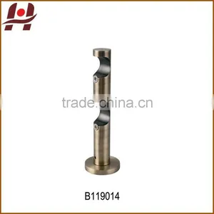 B119014 Metal Iron Stainless Steel Brass Single Double Curtain Bracket thumbnail-1