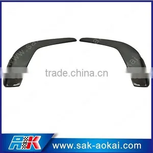 Universal Car Front Bumper Lip Spoiler Carbon Fiber Front Spoiler(pair) thumbnail-2