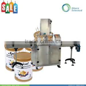 Auto Rotary Type Metal Can Sealer Machine Supplier thumbnail-1