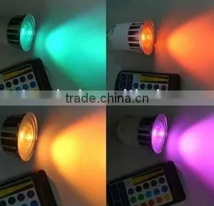 Top Quality&super Bright GU10 LED RGB Bulb thumbnail-1