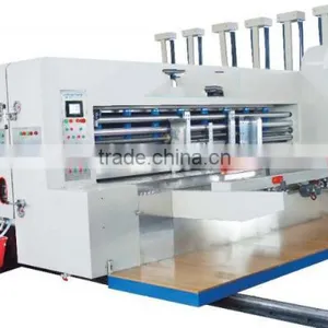 2016 New Type of Flexo 4 Colors Prining Slotting Die Cutting Machine for Car thumbnail-6