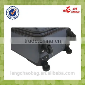 Durable 600D High Quality Real Push Trolley 4 Wheels Trolley Luggage Bag thumbnail-6