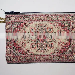 Promational Woven Rug Purses Pouch thumbnail-1