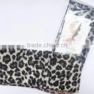 Leopard Wool Sports Stretchy Headbands Hair Band thumbnail-3