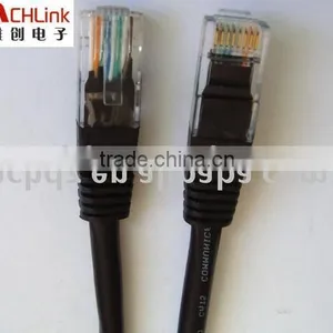 Black RJ45 LAN Cable thumbnail-2