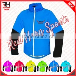 Customized Thermal Jacket for Mens, Wind-Proof Biking Jacket, Custom Designs Are Accepted thumbnail-3
