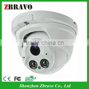 Dot Matrix Infrared Megapixel 2.8-12mm Zoom Lens CMOS 550TVL Dome CCTV Camera thumbnail-1