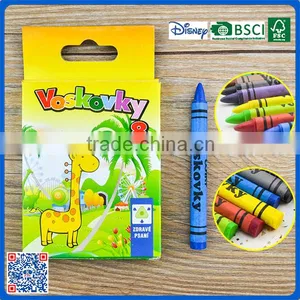 Wholesale Environmental School 8 Color Crayon Into Paper Box for Art thumbnail-5