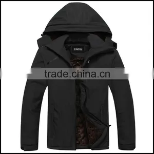 Top Quality OEM Outdoor Fleece Lined Polyester Men Sports Jacket thumbnail-5