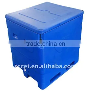 600L Bule PE Fish Cooler,Fish Container,Fish Tube thumbnail-1