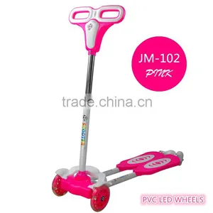 4-wheels Frog Kick Scooter for Kids,swing Scooter,foot Scooter thumbnail-2