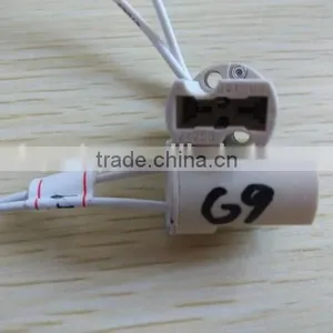 G9 Porcelain/ceramic Lamp Base/lamp Holder thumbnail-1