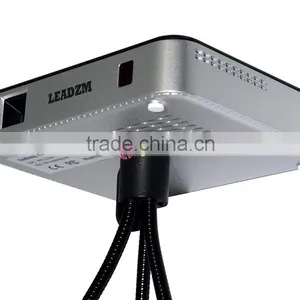 Leadzm Low Cost Android 4.4 AirPlay Outdoor Laser Projector Portable LED Mini Projector Black thumbnail-5