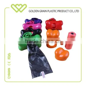 Custom Pet Strong Plastic Drawstring Dog Poop Bag thumbnail-1