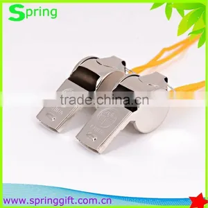 Custom Metal Iron Whistle With Lanyard Key Chain thumbnail-3