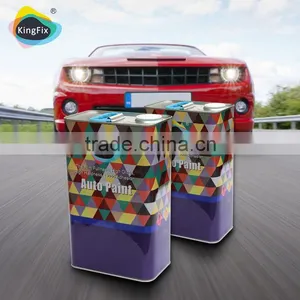 Audited Supplier KINGFIX Good Covering Power Aluminum Car Paint thumbnail-2