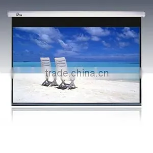 120 Inch Manual Projector Screen/matte White Pull Down Projector Screen thumbnail-1