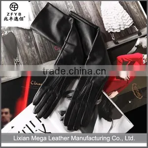 2016 Hot Selling Women Leather Gloves With Fashion Design thumbnail-1