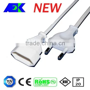250V LED Power Supply Link Extension Cable Power Cord With Euro Connector thumbnail-1