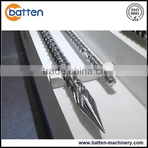 PP/PE Recycling Plastic Injection Machine Bimetallic Single Screw Barrel thumbnail-1