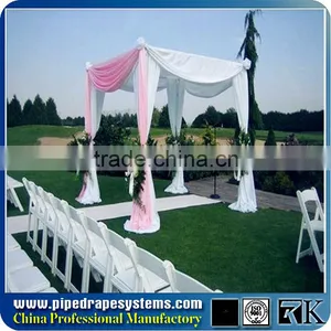 2016 Telescopic Wedding Decoration Pipe and Drape With Chiffon thumbnail-1