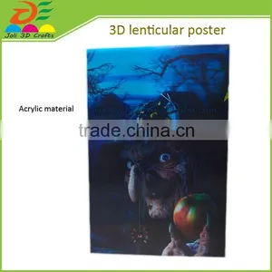 Custom Wholesale 3d Lenticular Advertising Poster Stands for Retail Store thumbnail-5