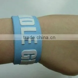 Children Gift Funny Silicone Custom Slap Bracelet Factory thumbnail-1