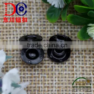 9mm Leather Rivet Studs Star Logo for Fashion Style Jacket Garment thumbnail-1