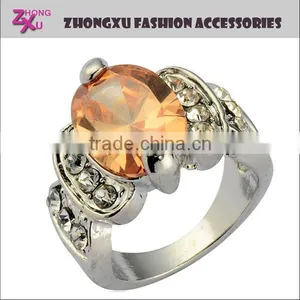 New Custom High Quality Hot Sale Cheap Ladies Gemstone Rings Wholesale thumbnail-1